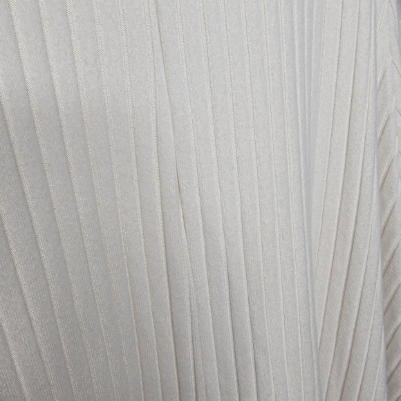 Old Navy Womens Cream Fit And Flare Ribbed Maxi Dress Size Medium - Picture 7 of 10